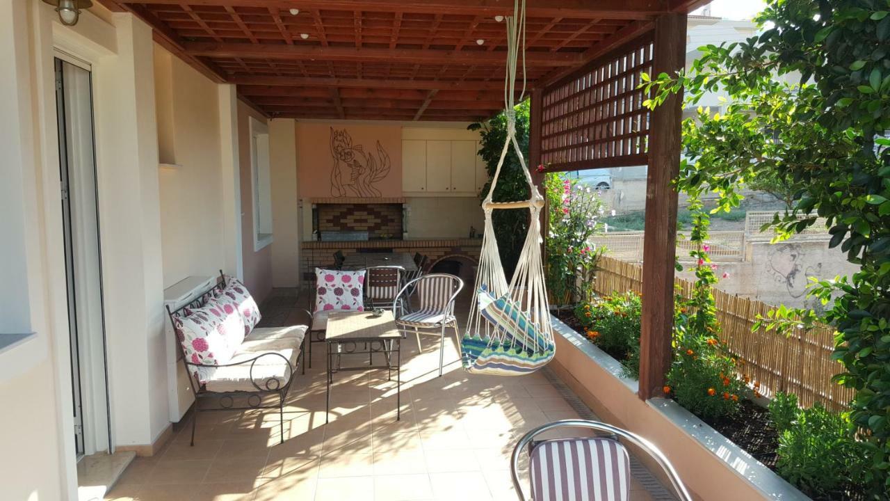 House,1000M From Beach Lagonisi Exterior foto